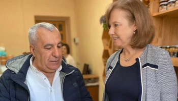 ԱՄՆ դեսպան Քրիստինա Քուինի այցելությունը «Բորիսովկա» ՍՊԸ-ի խանութ-սրահ